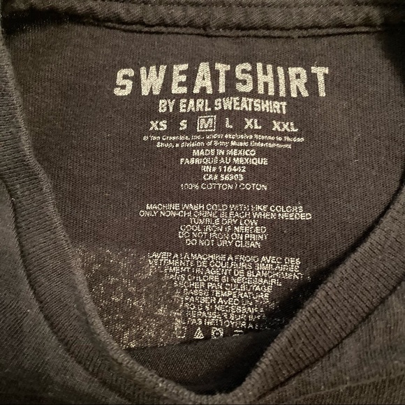 Rare Earl Sweatshirt ‘1994’ Face Pocket Tee - Size: M - Picture 4 of 6